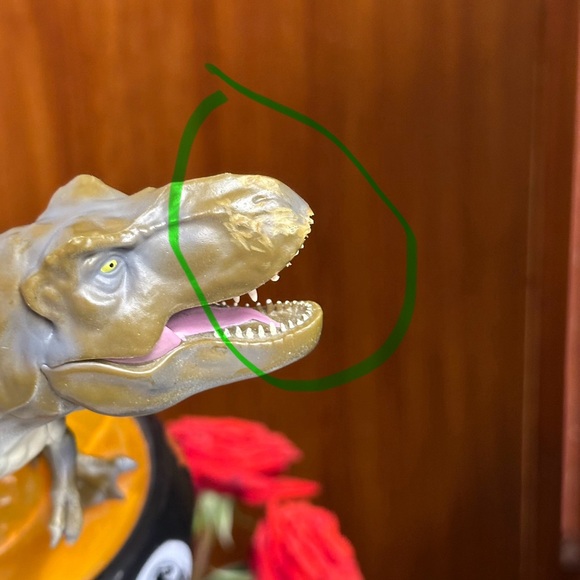 Jurassic Park Dinosaur T-Rex Volcano table top Night Light - Picture 5 of 15